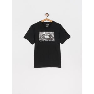 YOSHIMURA RACER PROFILE SS TEE [BLK] M