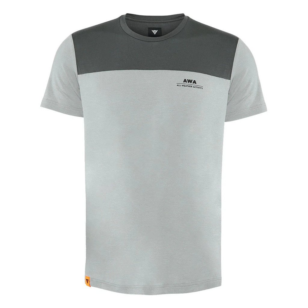 DAINESE AWA BLACK TEE 198 - DARK-GRAY