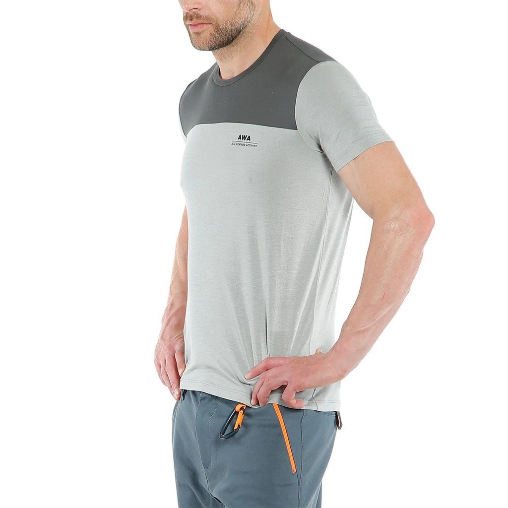 DAINESE AWA BLACK TEE 198 - DARK-GRAY - Image 3