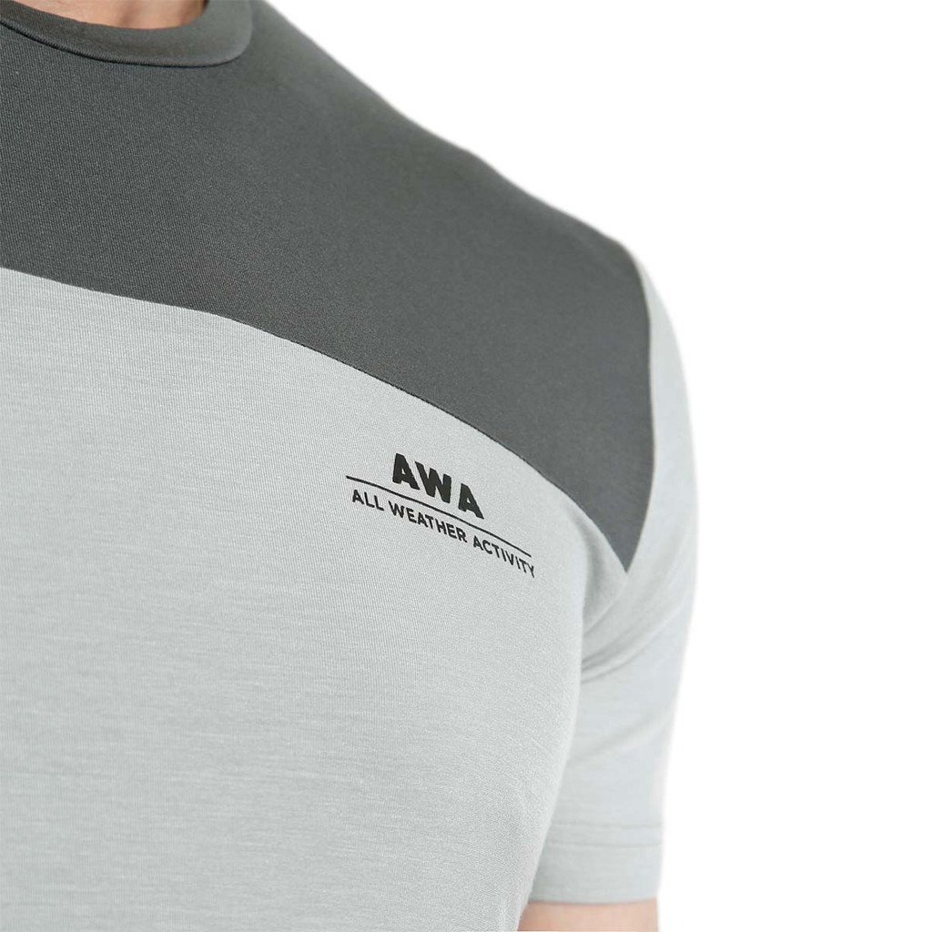 DAINESE AWA BLACK TEE 198 - DARK-GRAY - Image 4
