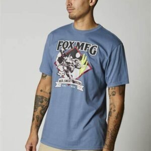 FOX RACING OASIS SS TEE [MT BLUE] M