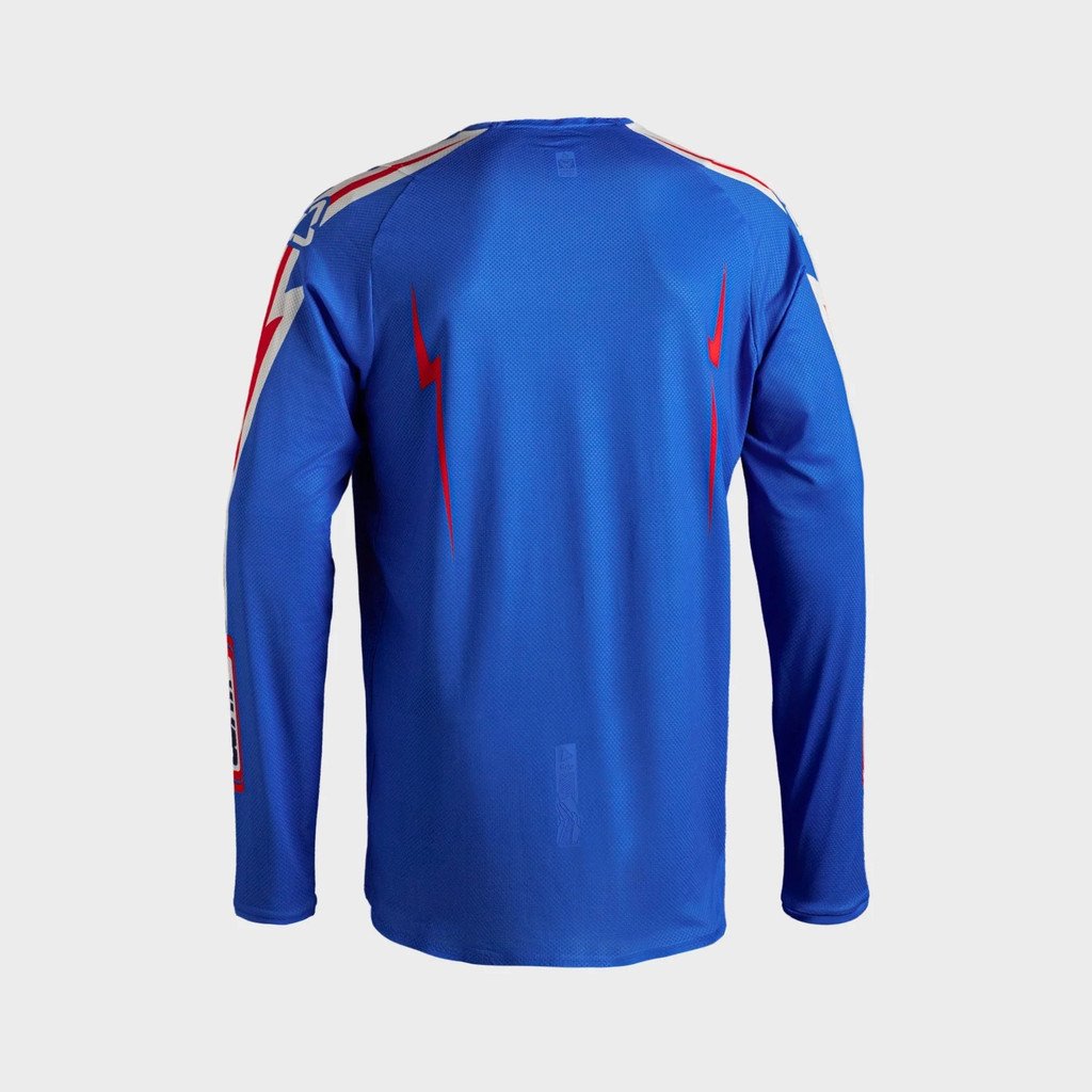LEATT JERSEY MOTO 4.5 Jr (KIDS) #L/EU140/150cm SPEED BLUE - Image 2