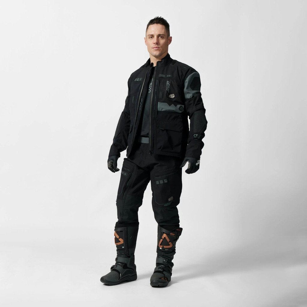 LEATT PANT MOTO 6.5 HYDRADRI #L/US34/EU52 TACTIC BLACK - Image 5