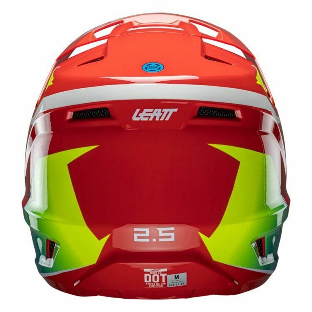 LEATT HELMET MOTO 2.5 V25 RED - Image 5