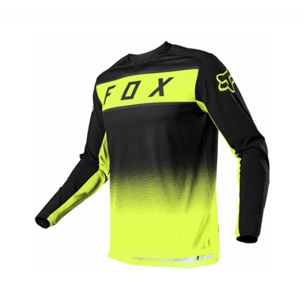 FOX RACING LEGION JERSEY FLO YELLOW