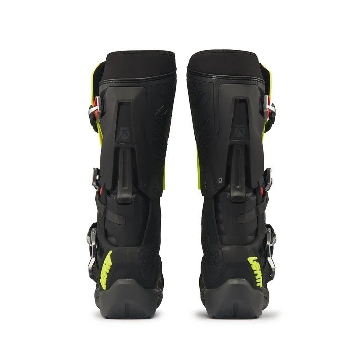 LEATT BOOT MOTO 5.5 FLEXLOCK ENDURO EVO BLACK/NEON YELLOW #US10/UK9/EU44.5/CM29 - Image 5