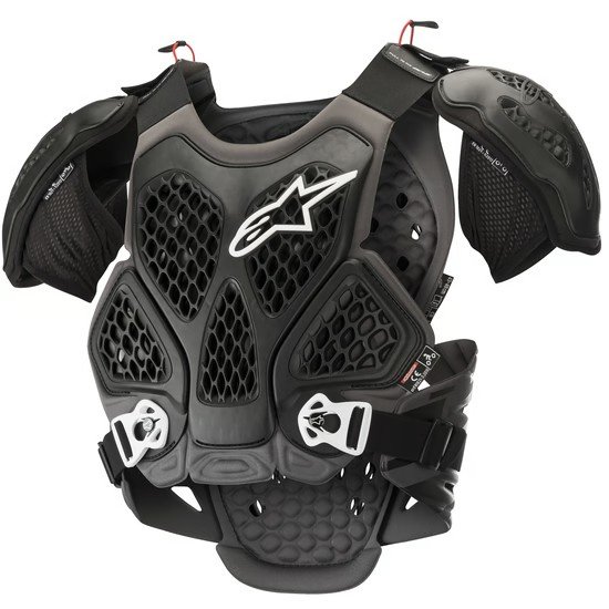ALPINESTARS BIONIC CHEST PROTECTOR - BLACK COOL GRAY