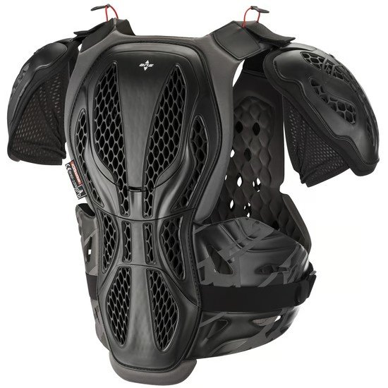ALPINESTARS BIONIC CHEST PROTECTOR - BLACK COOL GRAY - Image 2