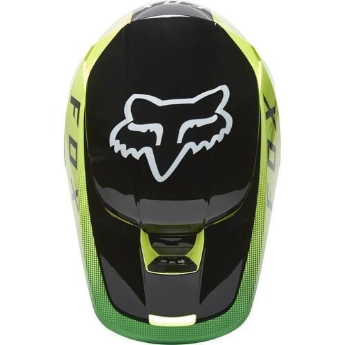 FOX RACING V1 RIDL HELMET, ECE | FLO YLW - Image 3