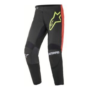 ALPINESTARS FLUID TRIPPLE PANT BLK YLW FLUO BRI RED