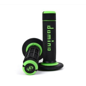 DOMINO A020 PAIR GRIPS BLACK/GREEN