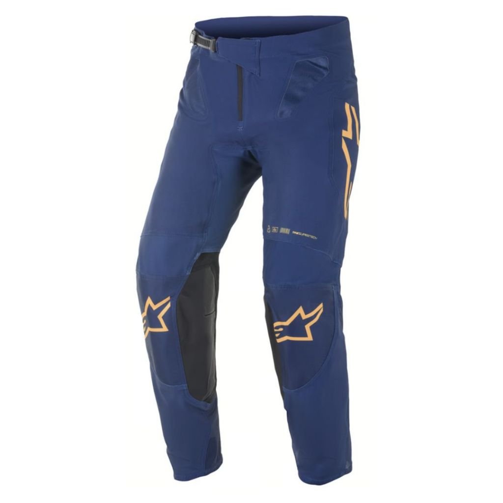 ALPINESTARS SUPERTECH FOSTER PANTS-NAVY ORG - SIZE 32