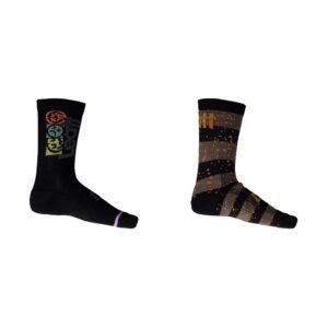 LEATT SOCKS MTB BLACK AND LOAM