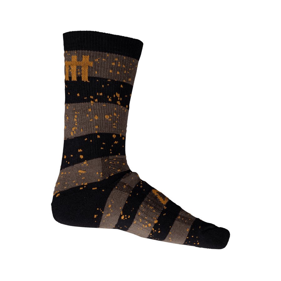 LEATT SOCKS MTB BLACK AND LOAM - Image 5