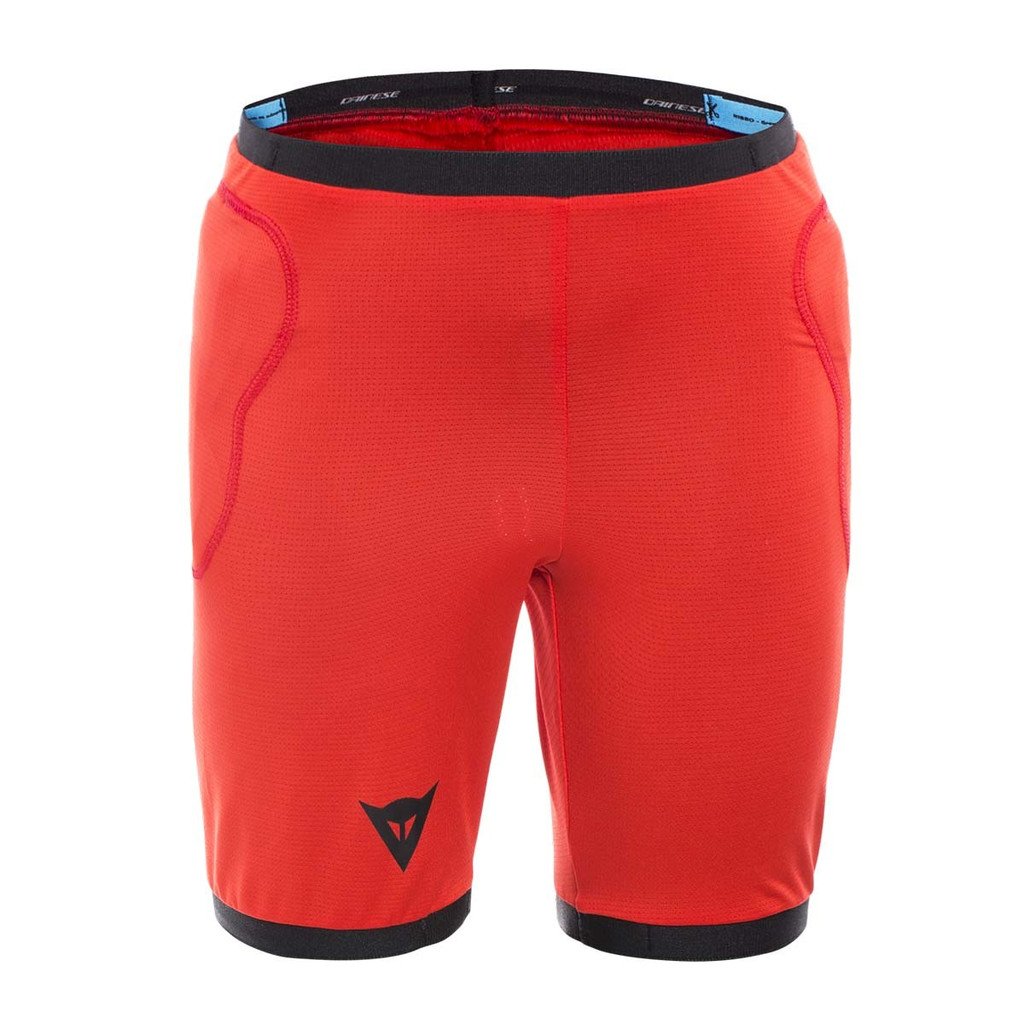 DAINESE SCARABEO SAFETY SHORTS 606 (KIDS) - BLACK/RED