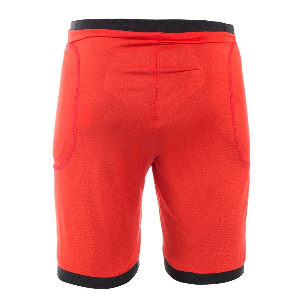 DAINESE SCARABEO SAFETY SHORTS 606 (KIDS) - BLACK/RED - Image 2