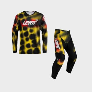 LEATT RIDE KIT MOTO 3.5 #L/US34/EU52 LEOPARD YELLOW