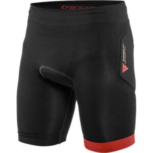DAINESE SCARABEO SHORTS 606 (KIDS) - BLACK/RED
