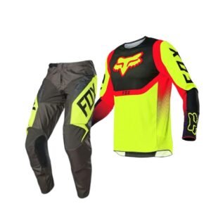 FOX 360 VOKE JERSEY [FLO YLW] & 180 REVN PANT [FLO YLW] L/36