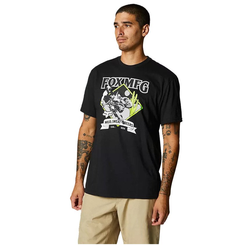 FOX RACING OASIS SS TEE | BLACK