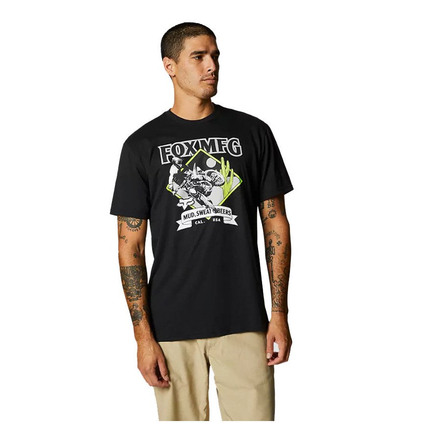 FOX RACING OASIS SS TEE | BLACK - Image 3