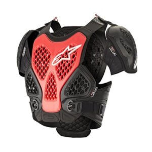 ALPINESTARS BIONIC CHEST PROTECTOR - BLACK RED XS/S