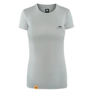 DAINESE AWA BLACK TEE WMN 198 - DARK-GRAY