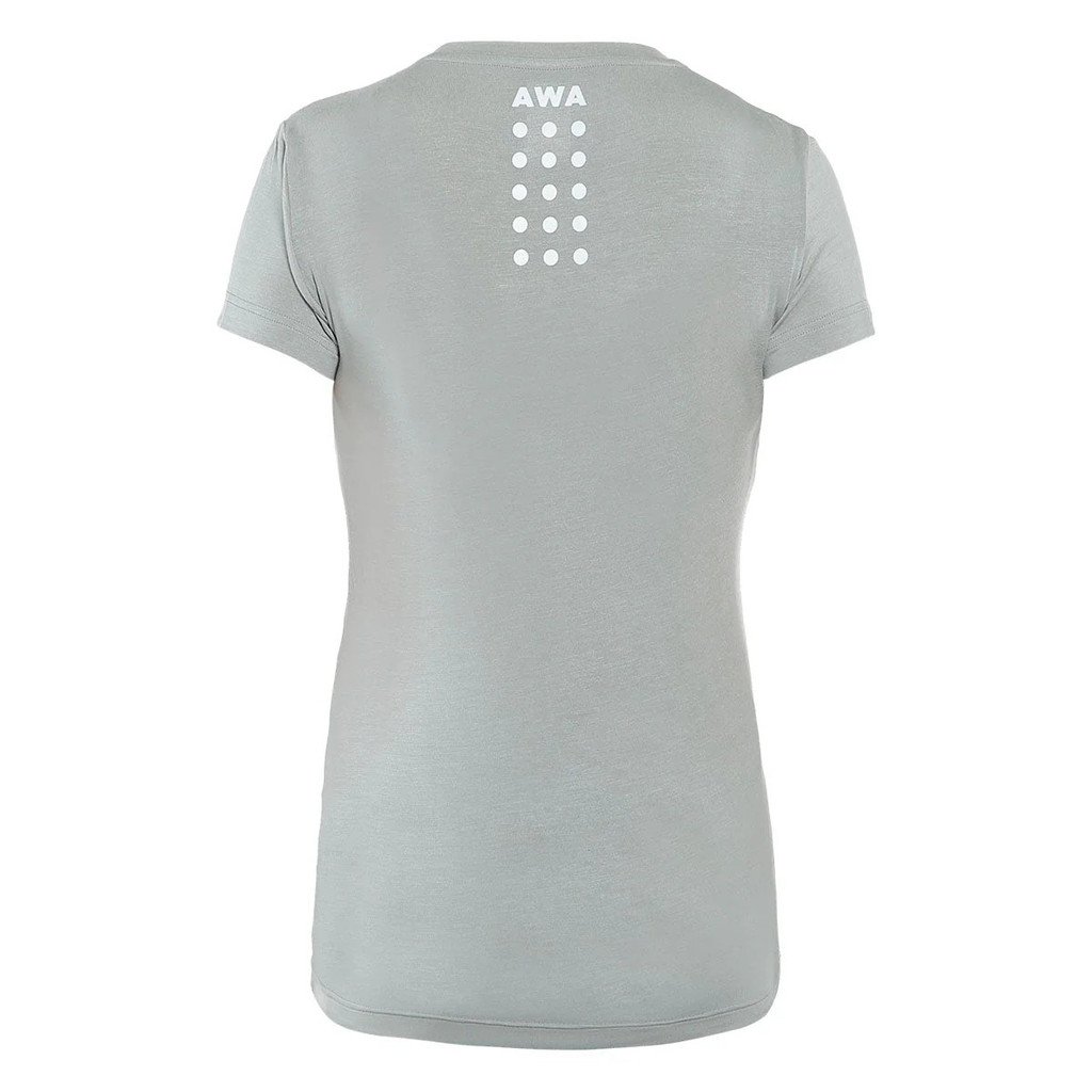 DAINESE AWA BLACK TEE WMN 198 - DARK-GRAY - Image 2