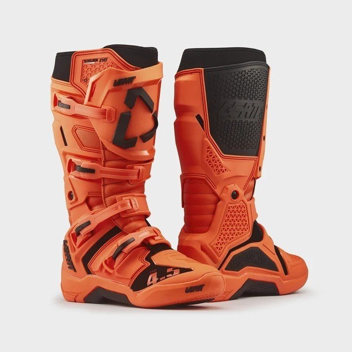 LEATT BOOT MOTO 4.5 EVO ORANGE #US10/UK9/EU44.5/CM29