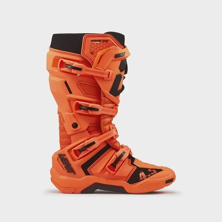 LEATT BOOT MOTO 4.5 EVO ORANGE #US10/UK9/EU44.5/CM29 - Image 3