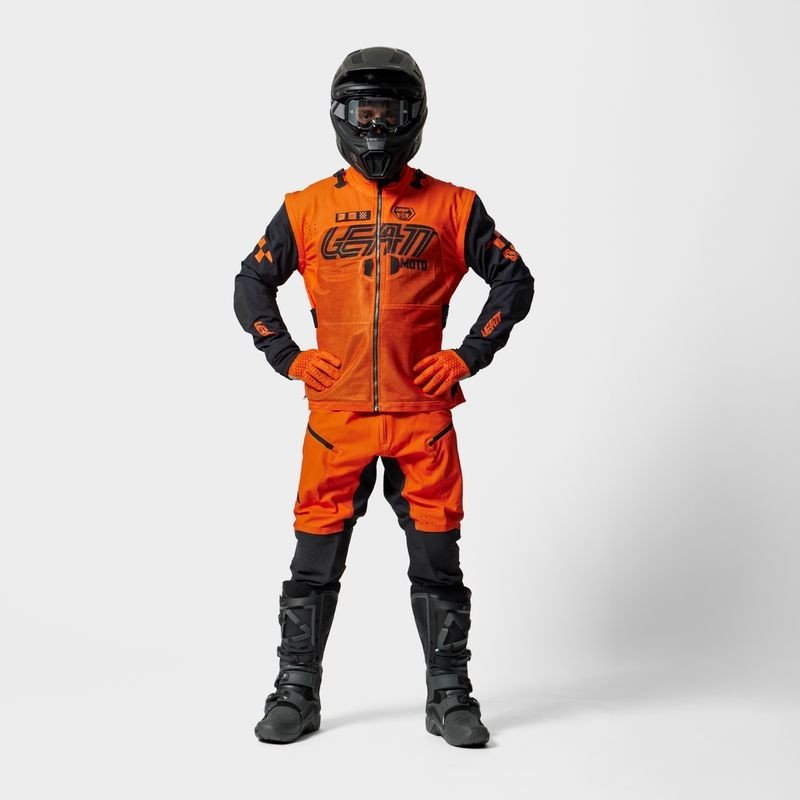 LEATT PANT MOTO 4.5 ENDURO #L/US34/EU52 SPEED ORANGE - Image 7
