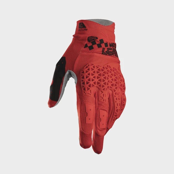 LEATT GLOVE MOTO 4.5 LITE #L/EU9/US10 SPEED RED - Image 4