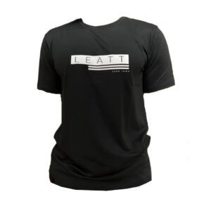 T-SHIRT LEATT | BLK/WHITE LOGO