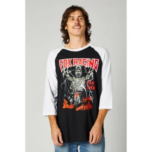 BACKSTAGE RAGLAN [BLK/WHT] M
