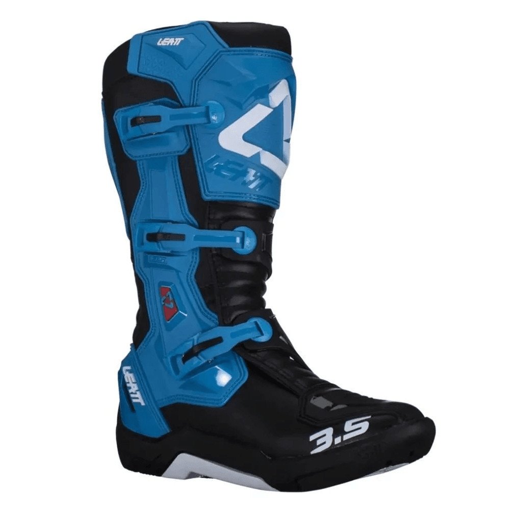 LEATT BOOT MOTO 3.5 US12/UK11/EU47/CM30.5 CYAN - Image 2