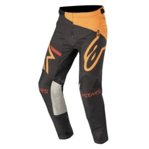 ALPINESTARS RACER TECH COMPASS PANT BLACK ORANGE - SIZE 28