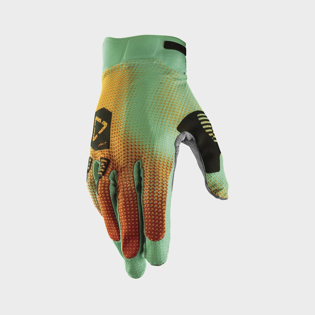 LEATT GLOVE MOTO 2.5 X-FLOW WOMEN #M/EU6.5/US7.5 TEAL GREEN - Image 2