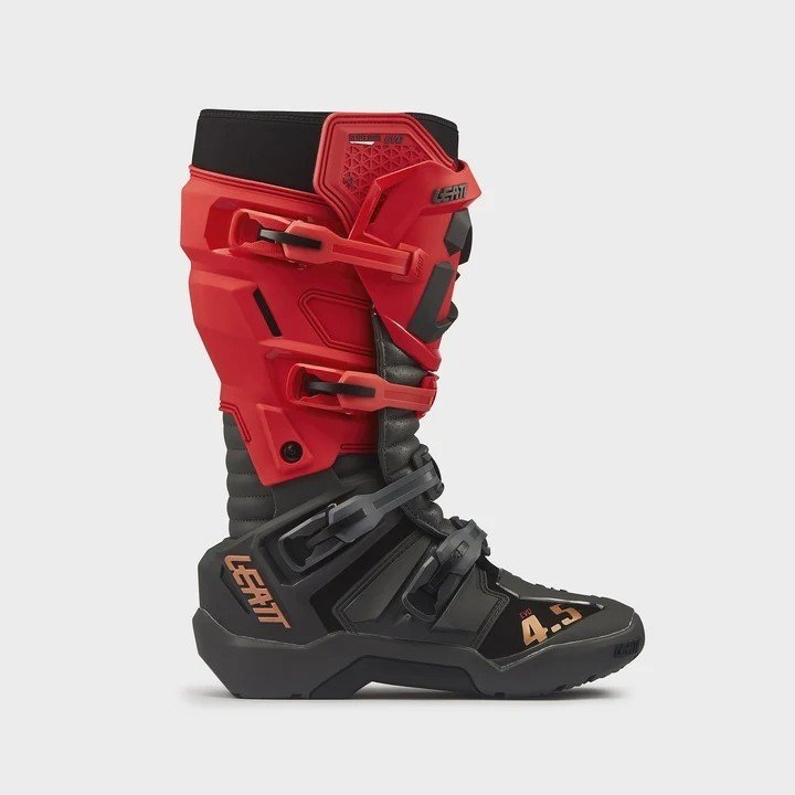 LEATT BOOT MOTO 4.5 ENDURO EVO RED #US10/UK9/EU44.5/CM29 - Image 3