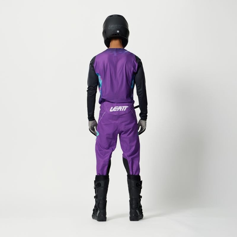 LEATT PANT MOTO 5.5 I.K.S #L/US34/EU52 AI PURPLE - Image 5