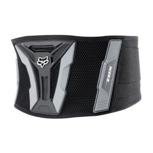 FOX RACING TURBO XL KIDNEY BELT [BLACK/GREY] XL