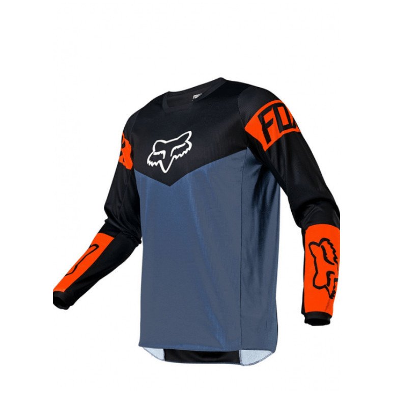 FOX RACING YTH (KIDS) 180 REVN JERSEY | BLU STL - Image 3