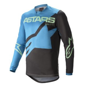 ALPINESTARS RACER BRAAP JERSEY - OCEAN BLUE MINT SIZE M