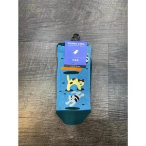 SOUNDSGOOD SOCKS  SIDE SOCKS [CAT HAIRCUT] (ANKLE)