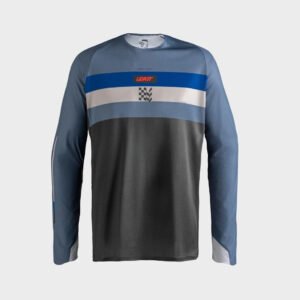 LEATT JERSEY MOTO 4.5 ENDURO #L/US42/EU52 STRIPE OCEAN GREY