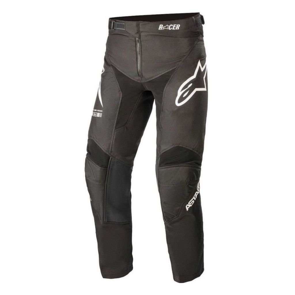 ALPINESTARS YOUTH (KIDS) RACER BRAAP PANTS BLACK WHITE - SIZE 28