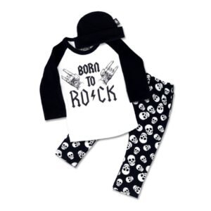 SIX BUNNIES BABY PAJAMAS