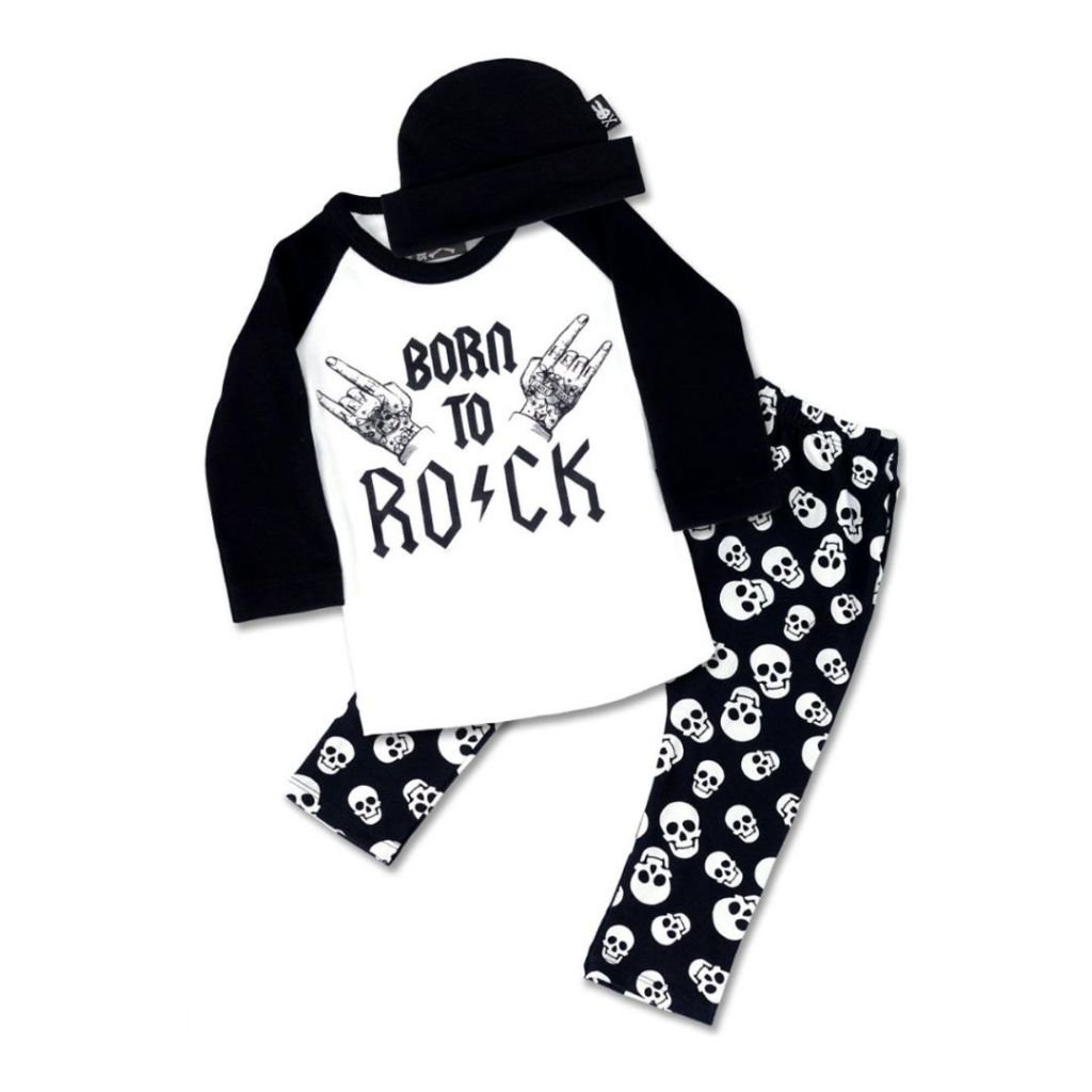 SIX BUNNIES BABY PAJAMAS