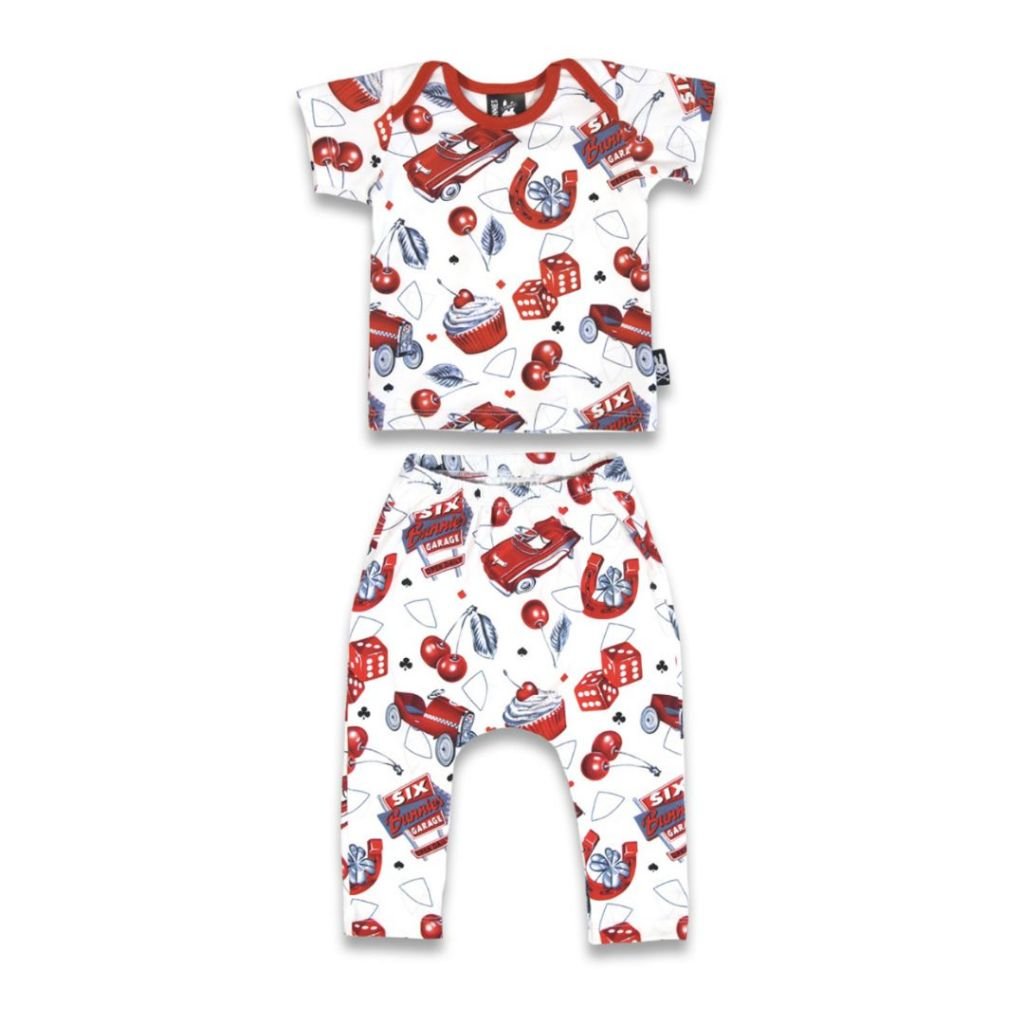 SIX BUNNIES BABY PAJAMAS - Image 2