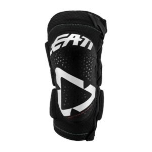 LEATT KNEE GUARD 3DF 5.0 ZIP WHT/BLK - SIZE XXL
