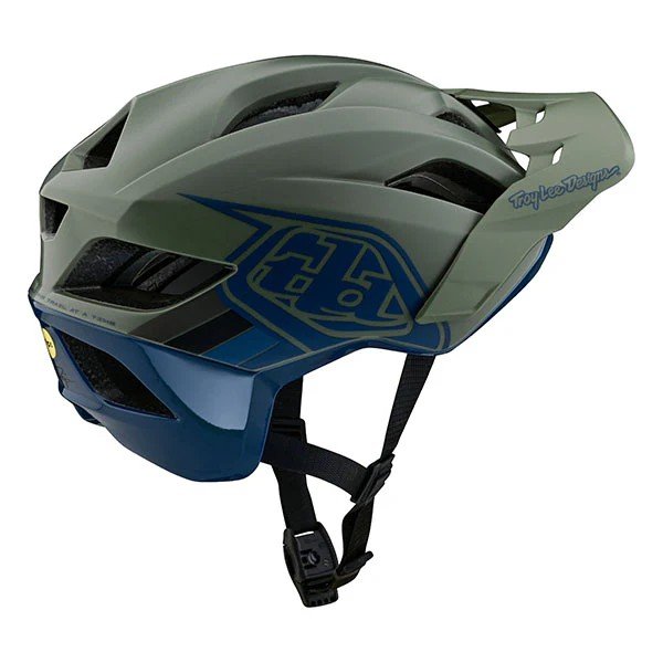 FLOWLINE SE BADGE MIPS HELMET OLIVE/INDIGO - Image 2